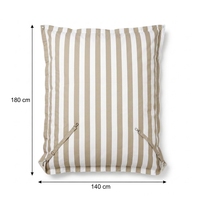 Fauteuil flottant portable pour piscine, chaise longue flottante, pouf flottant, fauteuil pouf, sac à dos flottant