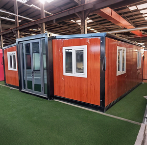 Ready to Move in 40 Ft 20 Ft Prefab Modern Movable Expandable Container <b>House</b> 2 Bedroom Prefabricated Light Steel Portable Home - Product Image 1