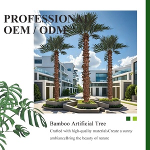 Bán Buôn 3M 5M 8M Cao Lớn Sợi Thủy Tinh Nhựa Nhân Tạo Dừa Canary Ngày Cây Cọ Cho Nhà Trong Nhà Ngoài Trời Vườn Trang Trí Nội Thất - Product Image 2