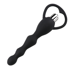 Vibratore Anale con Perline Vibranti, Massaggiatore Prostatico Gay, Plug in Silicone Morbido per Glutei, Dildo per Coppie, Prodotti per il Sesso - Product Image 6