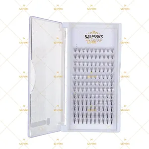 Thương Hiệu Riêng Nga Khối Lượng 2D-6D Fan Lashes Cá Nhân Mink Eyelash Extension Bán Buôn