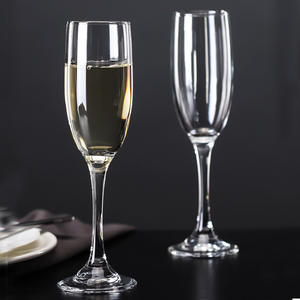 <strong>Wholesale</strong> High Quality Simple Shape Conventional Wine Cup Glass Wedding <strong>Champagne</strong> Glass Stocked Goblet - Product Image 2
