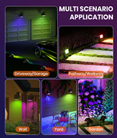 Projecteurs solaires LED d'extérieur IP67 en gros OEM/ODM pour jardin, allée, aménagement paysager, pelouse, entrepôt, décoration de fêtes