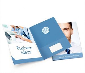 <strong>Flat</strong> <strong>File</strong> Foldera4 Presentation Folderfolders Pocket with logo