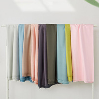 Textile de bonne qualité Rouleau de fibres organiques en tissu lyocell de bambou souple