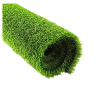 Tapis d'herbe verte artificielle d'intérieur ignifuge de 60mm de hauteur de pile de 60mm pour jardin et cour arrière.
