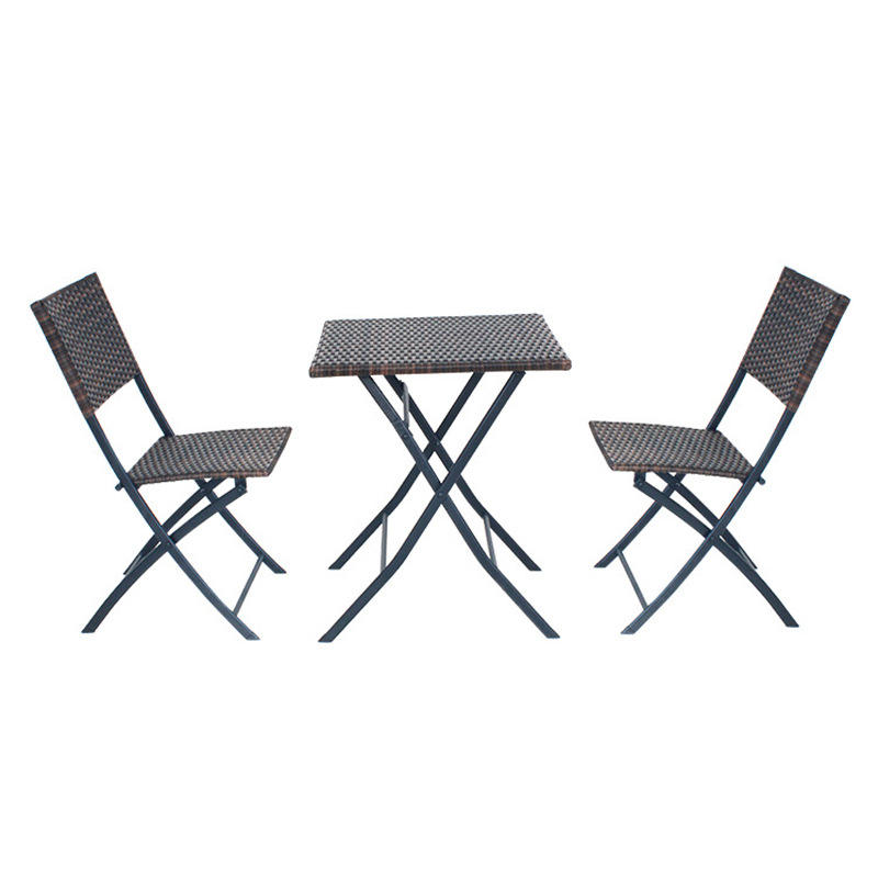Set marrone-tre pezzi