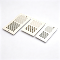 Grille de sortie d'air réglable en fer de haute qualité 8*4 8*6 10*6 12*6