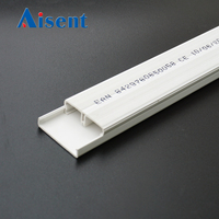 Protector de Cables de PVC Sólido Estilo Europeo con Adhesivo, Retardante de Fuego y Libre de Halógenos, Resistente a los Rayos UV y al Calor