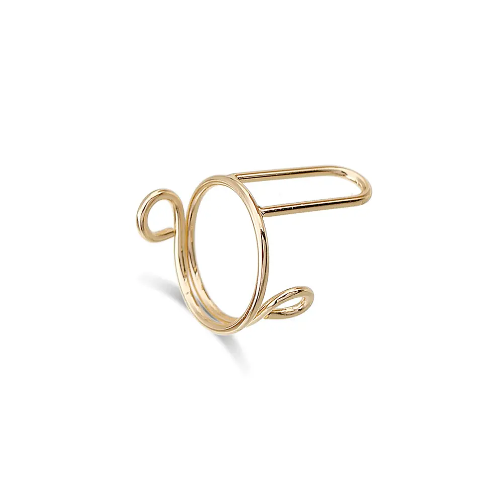 2024 nouveauté mode Nail Art anneaux détachable clou anneau anneau en métal