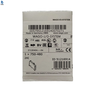 โมดูลอินพุตแบบอะนาล็อกสำหรับเซ็นเซอร์คอนโทรลเลอร์ PLC ของแท้ใหม่เอี่ยม 750-480 - Product Image 1