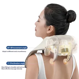 New Popular Other Massage Devices For Neck Back Shoulder Heat 4 Button Portable Massage Products Electric Shawl For Home Office