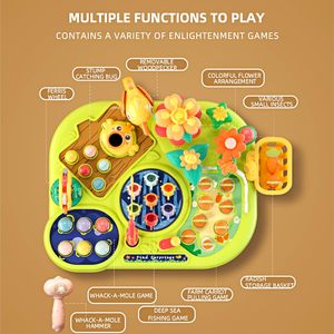 Table de <span class=keywords><strong>jeu</strong></span> des terres agricoles multifonctionnel bébé Puzzle Table de <span class=keywords><strong>jeu</strong></span> Animal bureau de <span class=keywords><strong>jeu</strong></span> jouets d'éducation précoce - Product Image 4