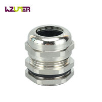 Presse-étoupe en laiton WZUMER M25 M25x1.5 IP68 étanche pour boîte de jonction de plateforme offshore