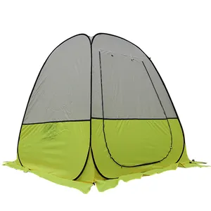 קמפינג נייד אסלה חיצוני משתנה חדר הלבשה מיידי פרטיות מקלטי פופ עד פרטיות אוהל מקלחת אוהל