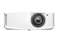 Projecteur professionnel de haute qualité à courte distance Optoma UHD35STx 4K HD UHD Resolution pour jeux et ampoules de divertissement à domicile.