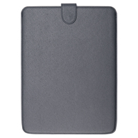 Housse pour ordinateur portable en cuir grainé antichoc 10 pouces pour Macbook Air Pro, sac d'ordinateur portable imperméable pour affaires, étui pour tablette