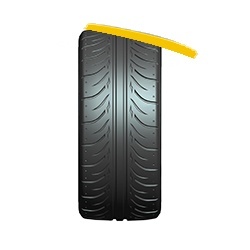 Pneu de course zestino drag <span class=keywords><strong>semi</strong></span> <span class=keywords><strong>slick</strong></span> GREDGE 07RS 275/35ZR18 pneu légal de rue - Product Image 2
