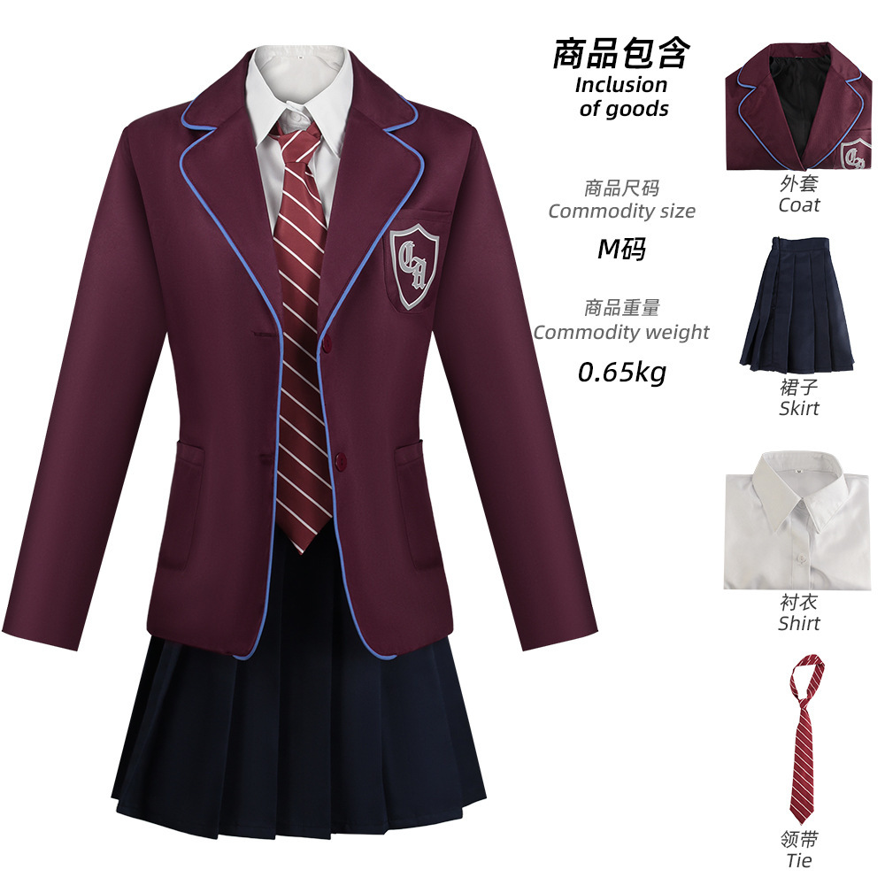 Matilda's Purple School Uniform