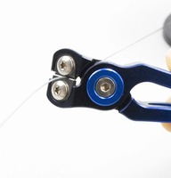 Pemotong senar pancing MINI, peralatan memancing senar Tungsten dengan retractor, potong kepang, senar Mono dan Fluoro (B07)