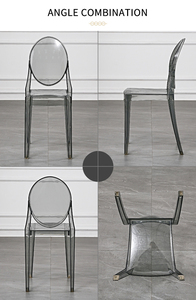 Wholesale Special Modern Design Nordic Ghost Acrylic <strong>Chair</strong> PC Clear Transparent Event Plastic <strong>Chairs</strong> - Product Image 3
