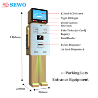 Robot intelligent de système de gestion de stationnement de distributeur de billet d'équipement de stationnement intelligent de SEWO