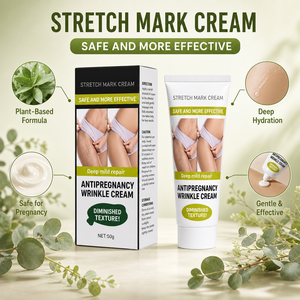 Crème réparatrice de cicatrices de <span class=keywords><strong>grossesse</strong></span> avec huile de coco et vitamine E, crème de massage raffermissante <span class=keywords><strong>pour</strong></span> <span class=keywords><strong>les</strong></span> cicatrices profondes d'acné post-partum et <span class=keywords><strong>les</strong></span> lignes de relâchement abdominales - Product Image 2