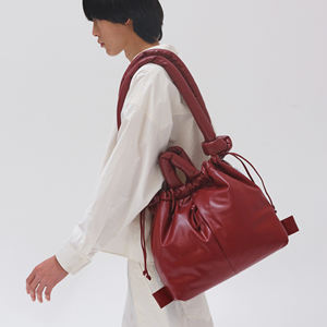 人気レディース秋冬PUレザーホーボー財布多用途大容量カジュアルクロスボディバックパック無地ファッショナブルなスリング - Product Image 2