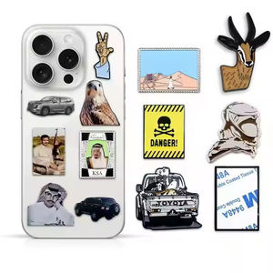 Pins Esmaltados Personalizados de Fábrica, Pegatinas Metálicas Personalizadas para Teléfonos, Pegatinas Metálicas para Dispositivos Móviles - Product Image 2