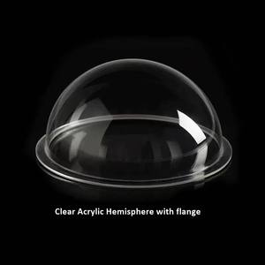 स्पष्ट ऐक्रेलिक गोलार्ध पारदर्शी स्पष्ट प्लास्टिक पेरेटेक्स ऐक्रेलिक गुंबद फ्लैंज के साथ स्पष्ट ऐक्रेलिक आधे क्षेत्र को कवर करते हैं - Product Image 2