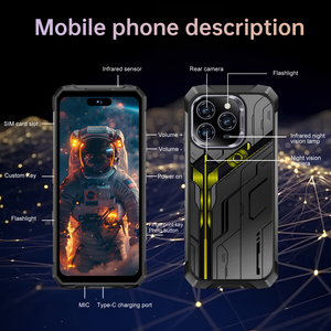 Smartphone Android 5G X16 Ultra pas cher 2026, processeur Deca Core, écran HD 7,2 pouces, grand stockage 12 Go + 512 Go, double SIM - Product Image 3