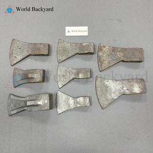 Axh0304 khó khăn rìu Lưỡi thép carbon gỗ chặt chặt tách rìu tùy chỉnh thay thế phẳng trở lại giả mạo cổ điển rìu đầu - Product Image 1