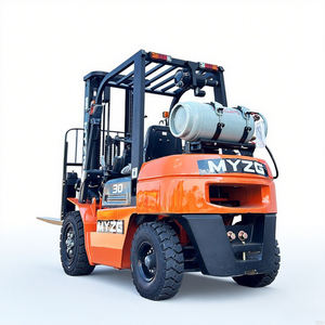 מלגזה 3ton מלגזה עם פעולה חלקה ופליטות נמוכה לסביבה נקייה, מלגזה כפול דלק. - Product Image 6