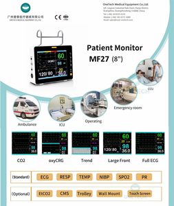 <span class=keywords><strong>Monitor</strong></span> Multiparametrico Portatile MF27-A per Pazienti Umani e Veterinari, Monitoraggio dei Segni Vitali degli Animali per Cliniche e Ospedali - Product Image 2
