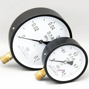 Industrial Mpa dry pressure gauge 4 inch 6 inch 8 inch for boiler