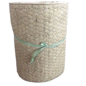 Mineral Wool Blanket Isolation Material Fireproof Rock Wool Blanket Wire <strong>Mesh</strong> - Product Image 2