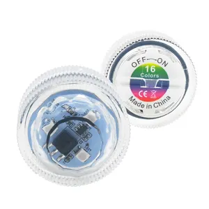 IP68 à prova d'água para narguilé, mini bateria de 1 luz, 6 luzes e 10 luzes, base submersível para piscina, Shisha LED