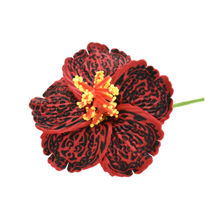 ดอกไม้โฟมฮิบิสคัสฮาวายดอกไม้ประดิษฐ์<span class=keywords><strong>สี</strong></span>สันสดใสสำหรับงานแต่งงานอุปกรณ์ตกแต่งผม - Product Image 6