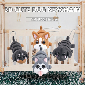 2026 Série de jouets chiens mignons imprimés en 3D, modèle animal à articulations mobiles, modèle de porte-clés pendentif M689, cadeau de maternité Oddcraft, échelle 1/12 - Product Image 2