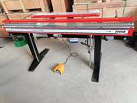 Machine à plier les conduits de CVC en vente chaude, électromagnétique, pneumatique, manuelle, pliage de tôles galvanisées, douces et en acier inoxydable