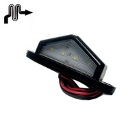 Lumière de plaque d'immatriculation super brillante 4LED 10-30V, lampe F5, nouveau modèle, étanche IP67, camion, voiture, remorque, camion, camping-car