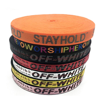 Sangle en nylon et polyester personnalisé, pour vêtements, chaussures, sacs, panier de rangement de bande et ceinture de siège de voiture, 10mm
