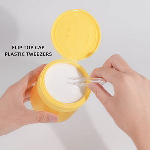 30G 50G 80G 100G 200G Rỗng PP Nhựa Răng Bột Jar Với Lớn Sifter 2Oz Tóc Lỏng Răng Bột Container Với Flip Top Nắp - Product Image 4