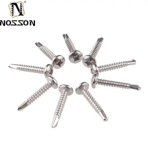 #4*16mm Stainless Steel Hex Head Self Drilling Screw