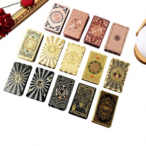 Colección de <span class=keywords><strong>Tarot</strong></span> Waite, Juego Completo de 78 Cartas de <span class=keywords><strong>Tarot</strong></span> de Plástico Personalizadas para Principiantes, Venta al por Mayor - Product Image 2