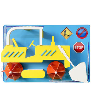 インタラクティブな屋内子供用プラスチックサンドプレイセンター機器プールとウォールボードアミューズメント - Product Image 6