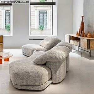 Divani Curvi <span class=keywords><strong>di</strong></span> Lusso in Velluto <span class=keywords><strong>di</strong></span> Alta <span class=keywords><strong>Qualità</strong></span> per Soggiorno, Arredamento Italiano Moderno per la Casa - Product Image 2