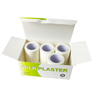 医療病院外科用創傷ケア複数のサイズ1.25cm 2.5cm 5cm 7.5cm 10cm通気性使い捨て粘着シルクテープ - Product Image 2