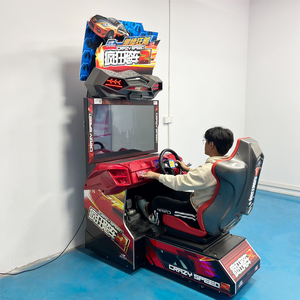 Máquina de Juegos de Carreras de Autos 1011, Operada con Monedas, Pantalla LCD de 32 Pulgadas, WiFi/USB, Construcción Metálica, Garantía en Inglés, 1 Juego - Product Image 3