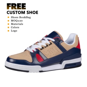 Scarpe da Skate personalizzate di lusso marchio europeo di stazione uomo donna fai da te design Casual Slow Walking <span class=keywords><strong>moda</strong></span> di tendenza Low MOQ - Product Image 1